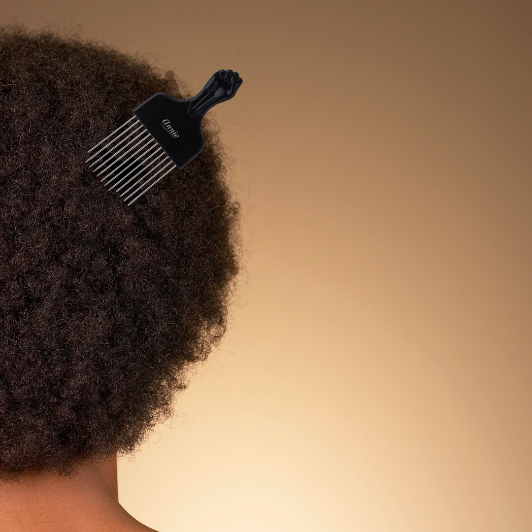 Annie Afro Styling Pik 2.5 Inch Regular, 1 Count,  Black