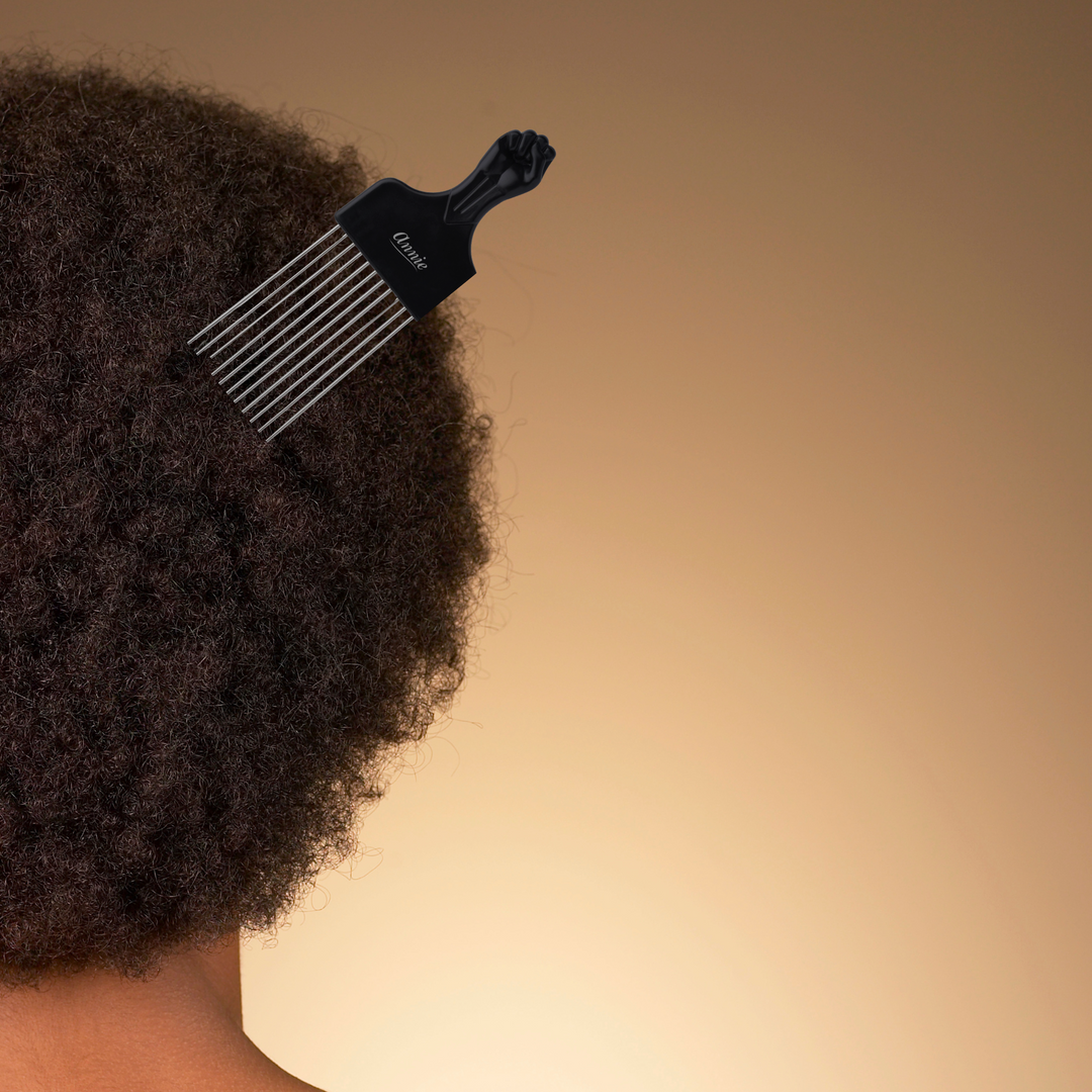 Annie Afro Styling Pik 4 Inch Long, 1 Count, Black