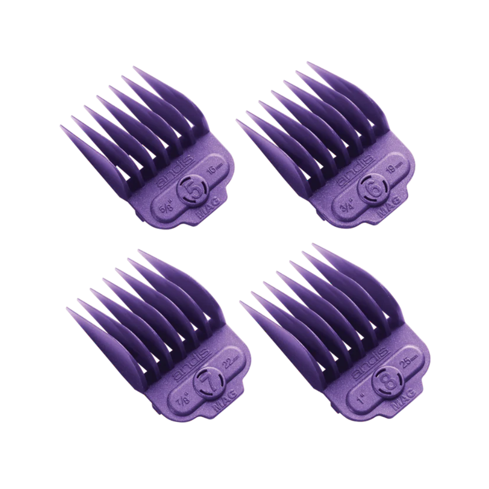 Andis Single Magnetic Large 4-Piece Comb Set (66320)