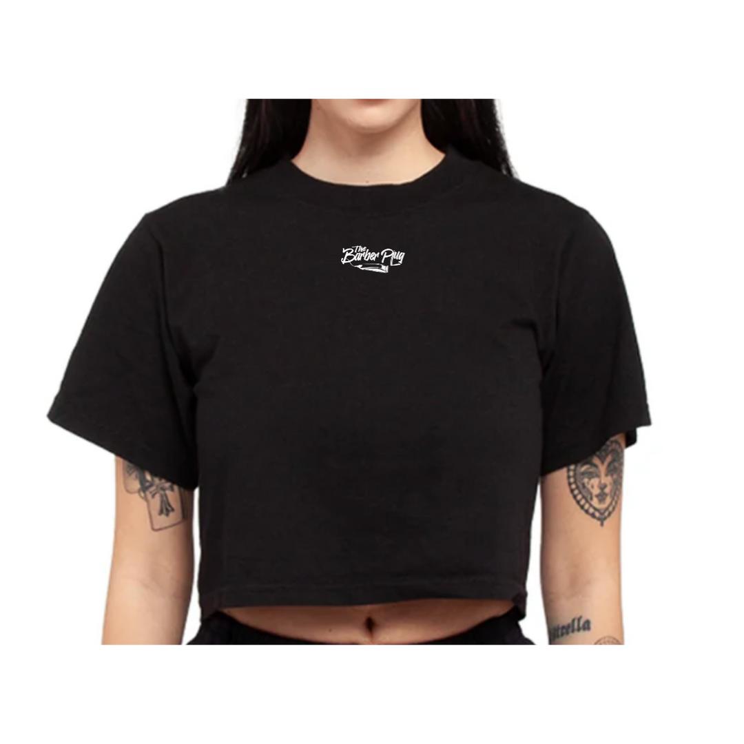 Barber Plug Heavy Weight Women's Crop Top