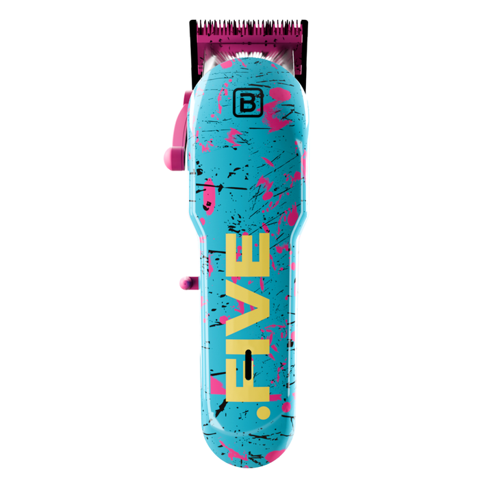 B-WAY NEW FIVE Professional Cordless Clipper – 8,100 RPM