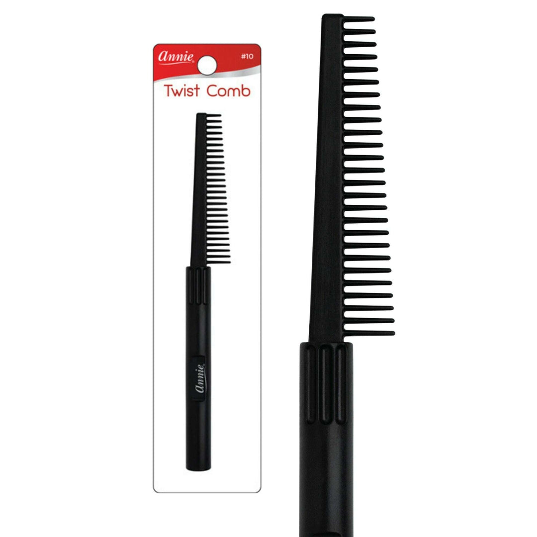 Annie Twist Comb, 1 Count, Black