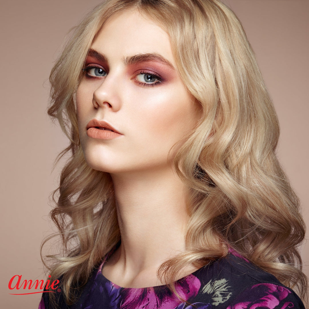 Annie Wire Mesh Hair Rollers 1 3/4 Inch Jumbo, 6 Count, Purple
