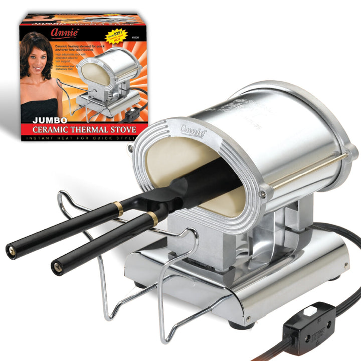Annie Ceramic Thermal Stove Large, 1 Count, Silver