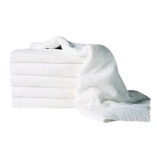 1 Dozen Towels 100% Cotton White