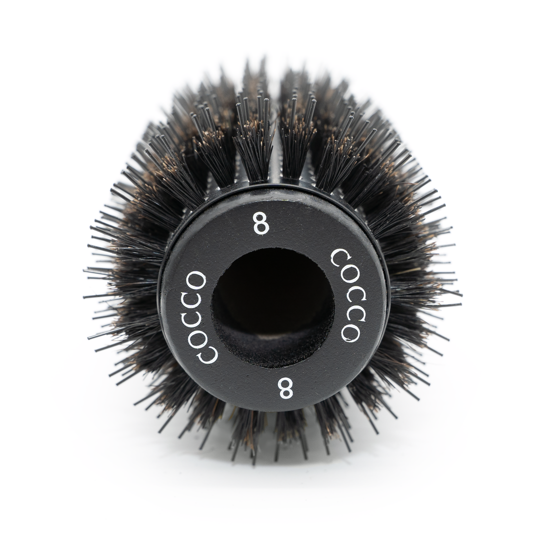 COCCO® Black Series Ceramic Boar Brush (Select Size)