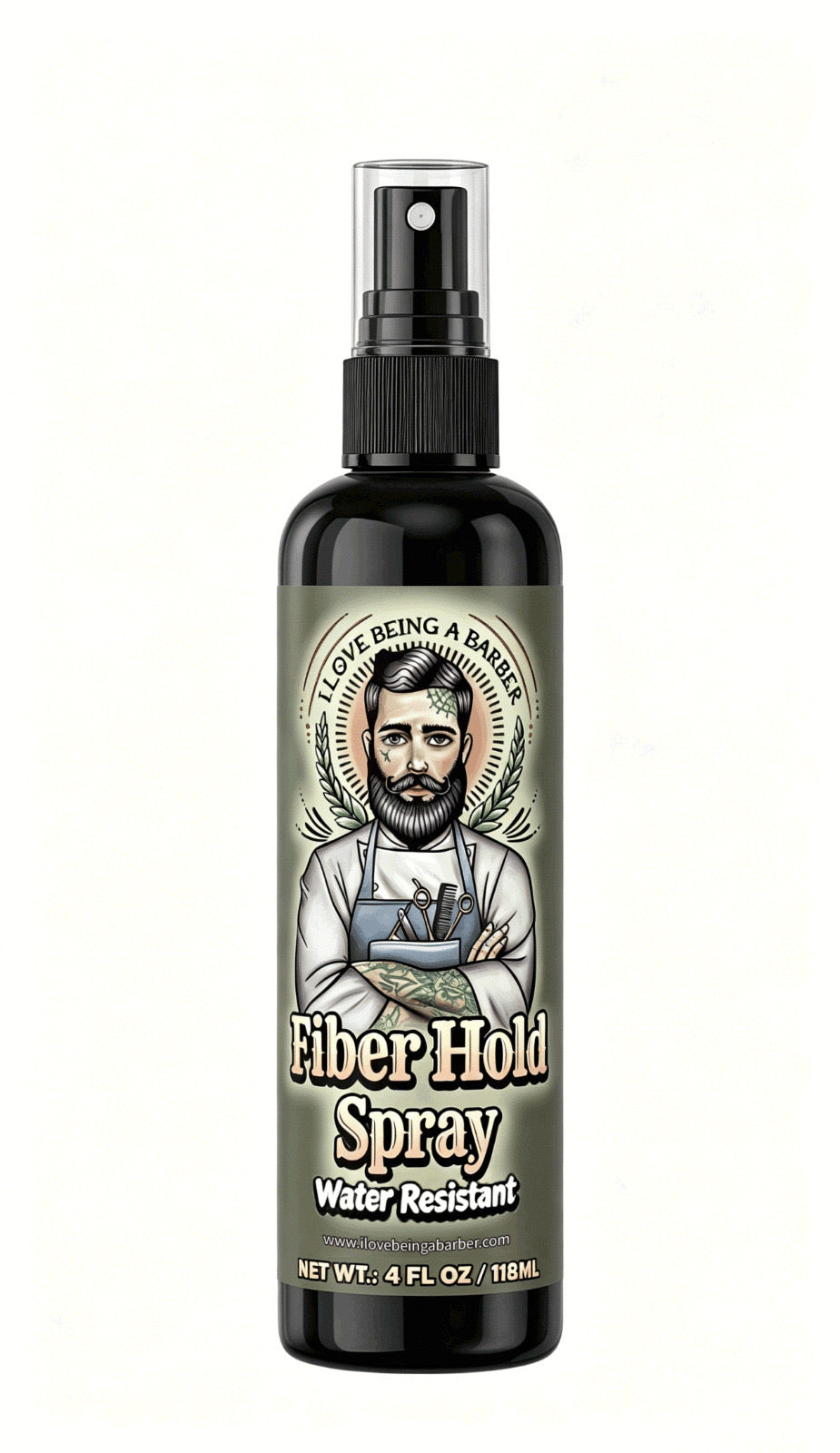 Water Resistant Hair Fiber Holding Spray