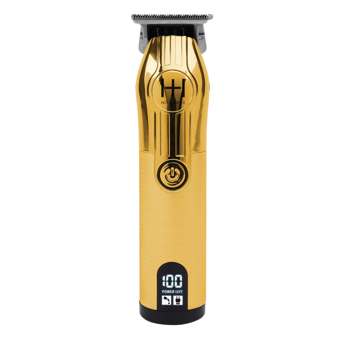 Hot & Hotter Cordless Lithium Outlining Trimmer, 1 Count, Gold