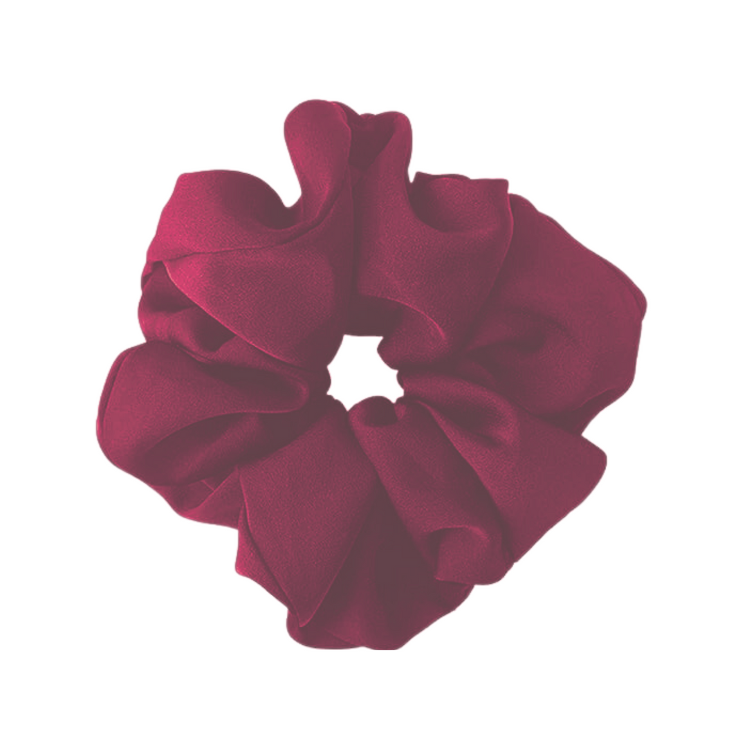 Annie Satin Scrunchies Set, 4 Count, Assorted Colors