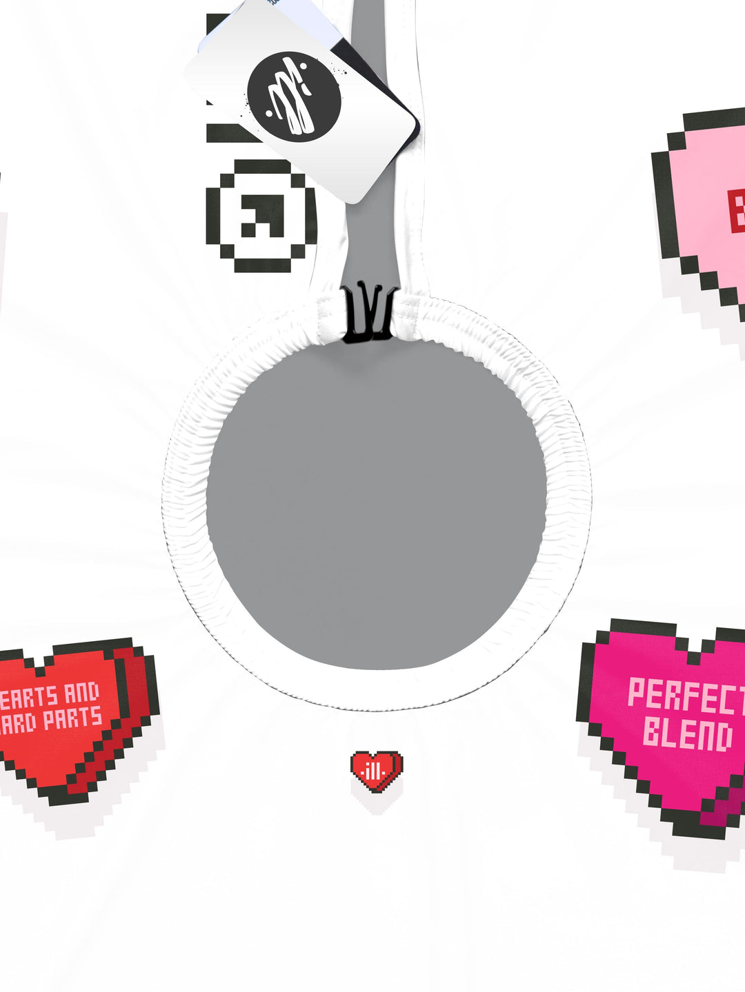 8-Bit Candy Hearts PRO Cape