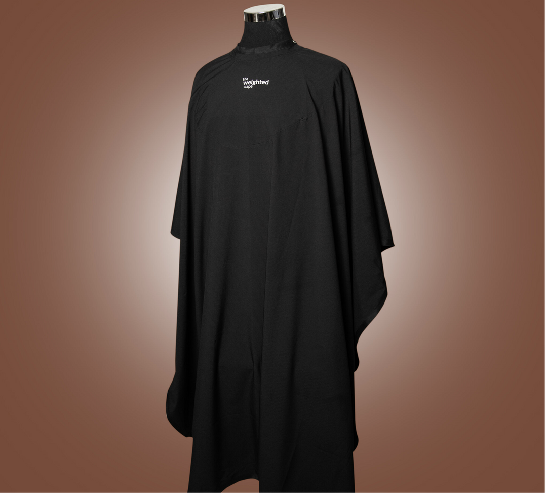 Black 6-Pound Weighted Cape