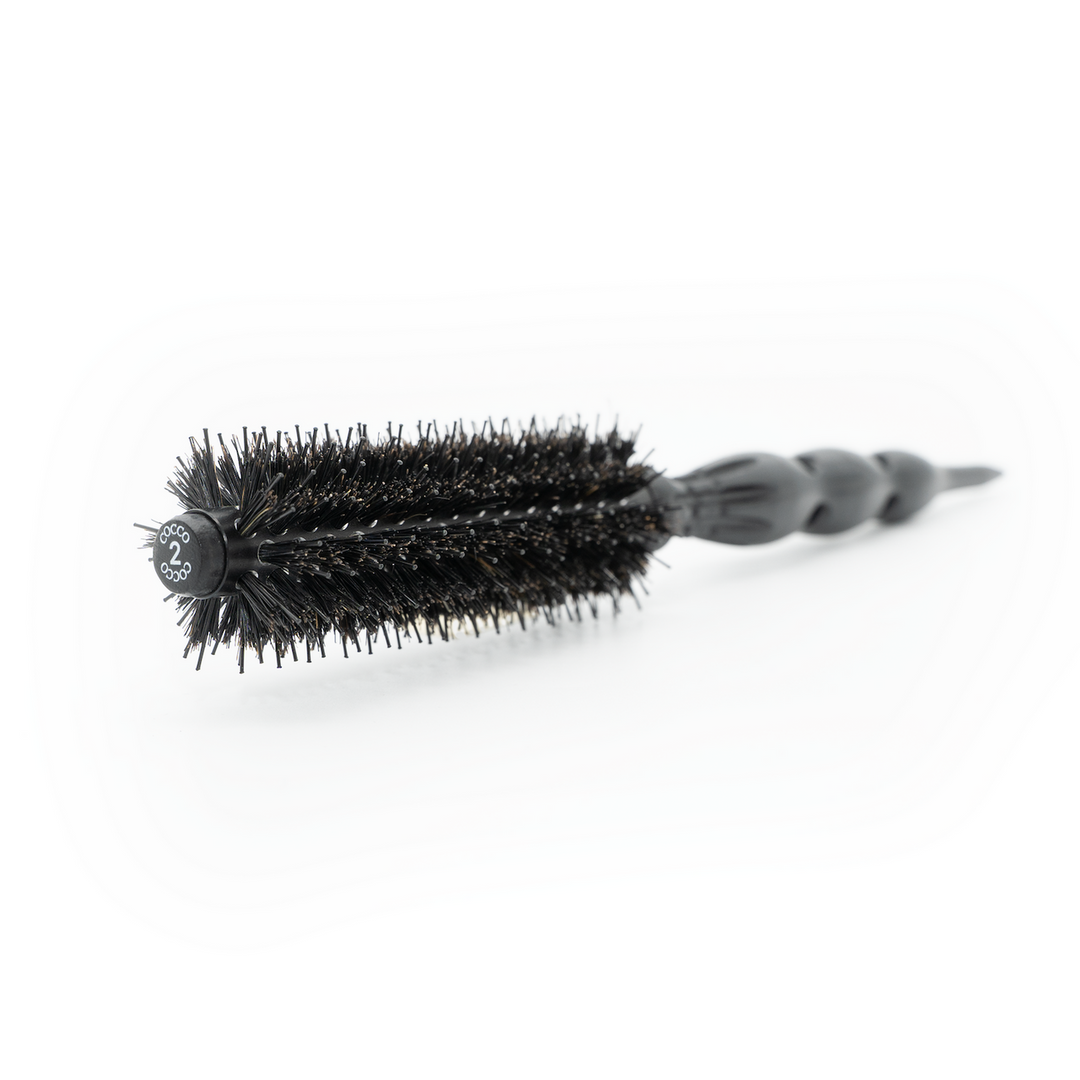 COCCO® Black Series Ceramic Boar Brush (Select Size)