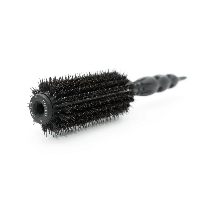 COCCO® Black Series Ceramic Boar Brush (Select Size)