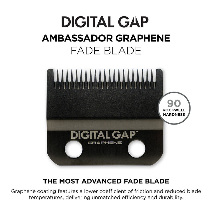 Digital Gap™ Ambassador Graphene Fade Clipper Blade