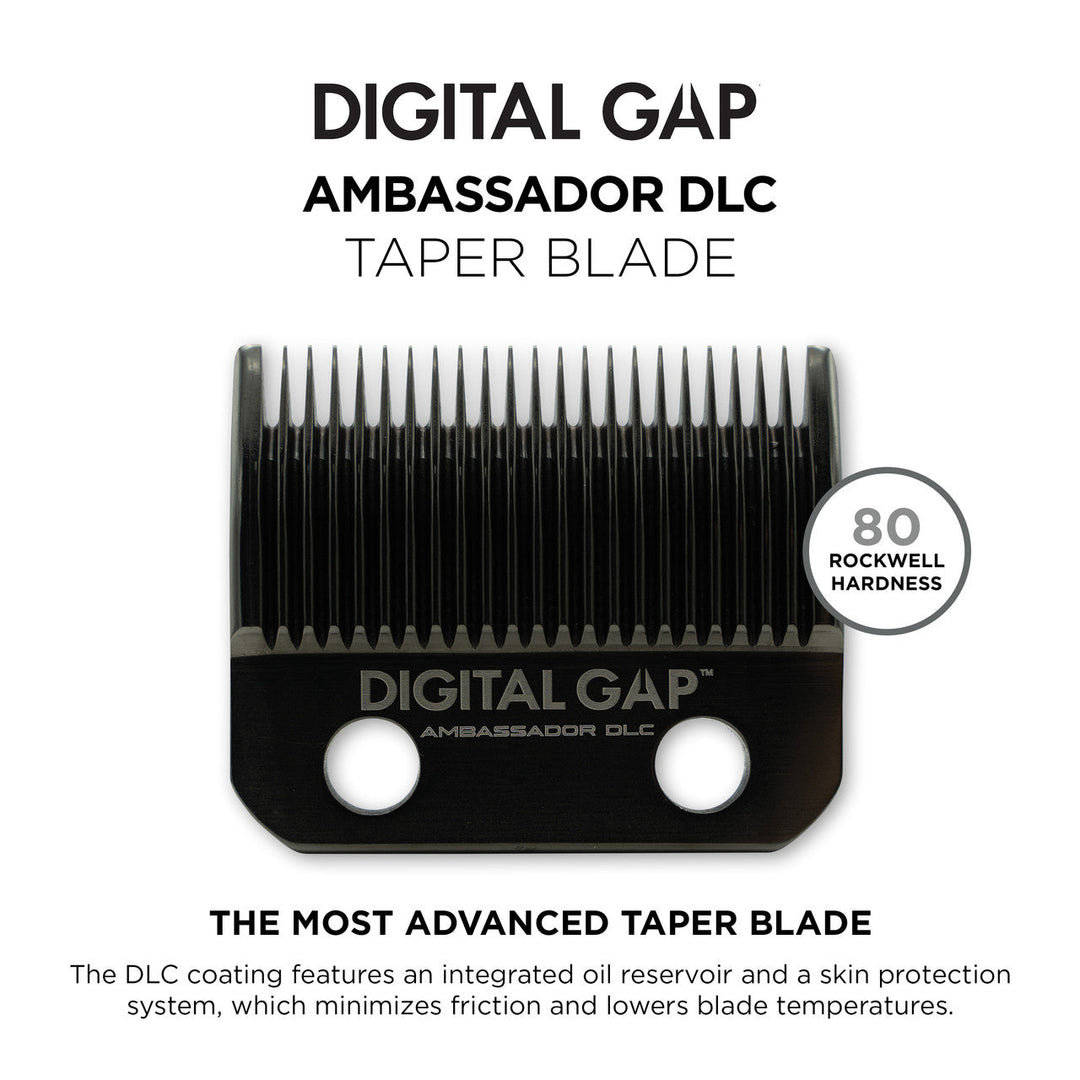 Digital Gap™ Ambassador DLC Taper Clipper Blade