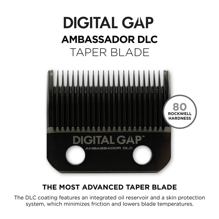 Digital Gap™ Ambassador DLC Taper Clipper Blade