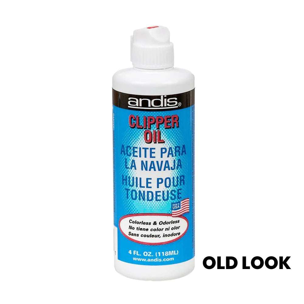 Andis Clipper Trimmer Shaver Shears Blade Oil Lubricant Cleaner - 4 oz bottle