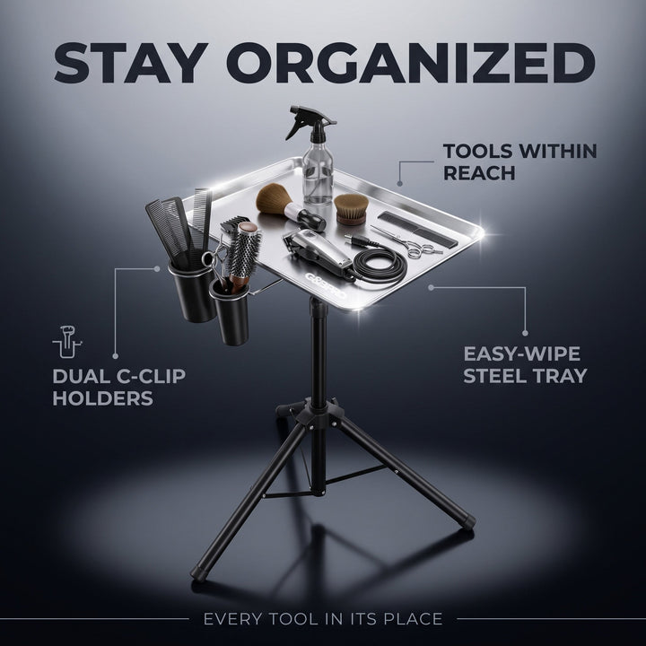 PRO Ready Tray | Quick-Setup Tool & Equipment Stand