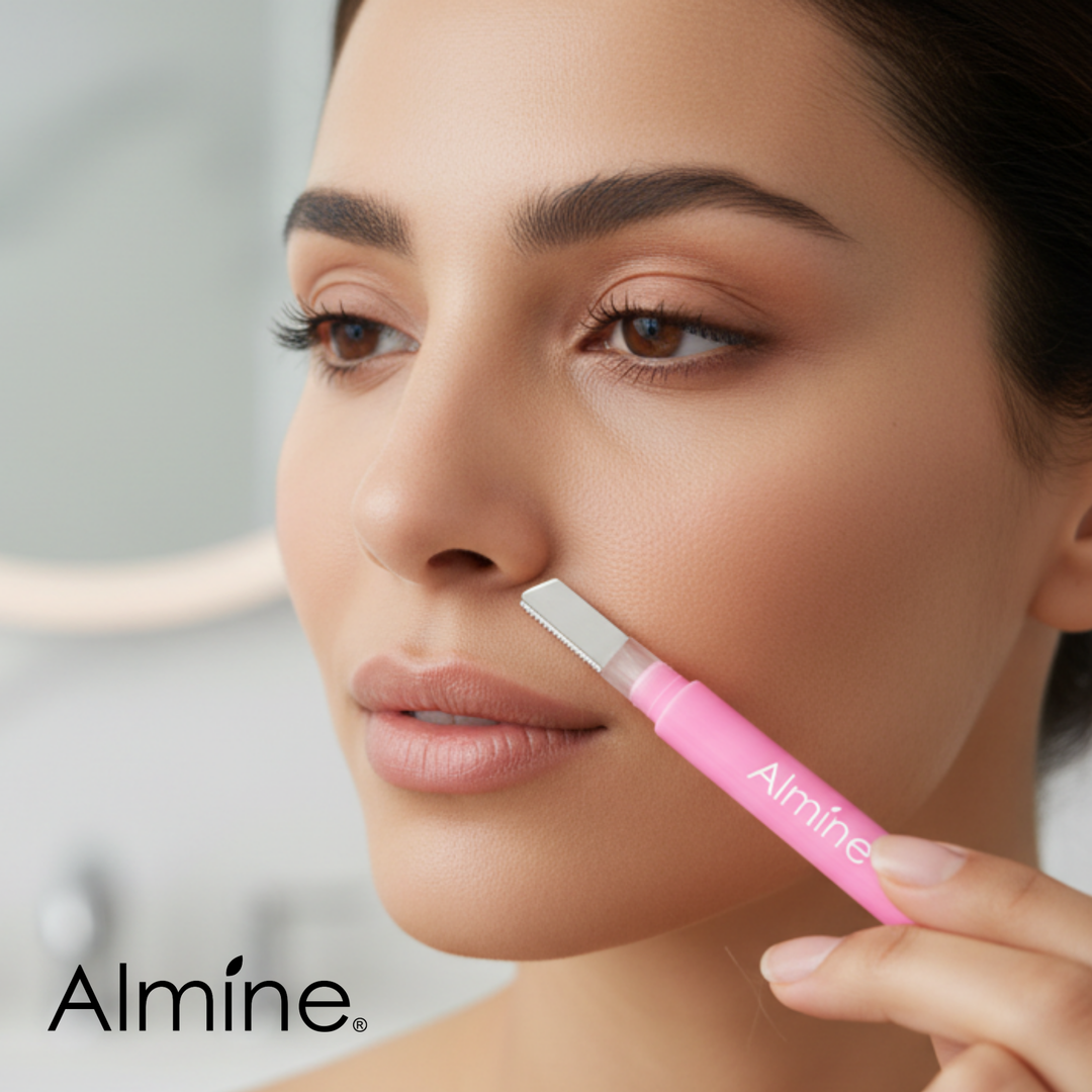 Almine Dual Ended Eyebrow Shaper, 3 Count, Assorted Color