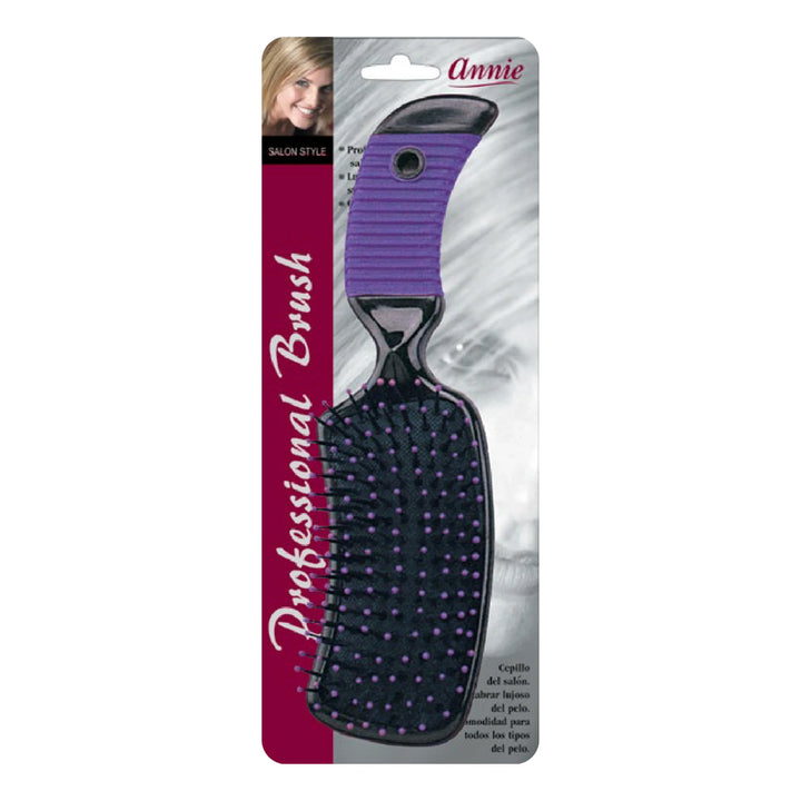 Annie Banana Brush Large, 1 Count, Purple