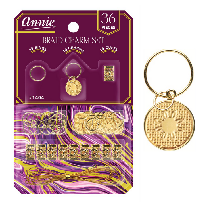 Annie Braid Charm Set, Floral Circle