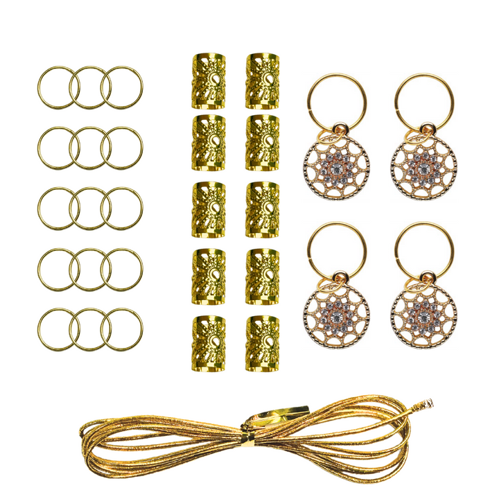 Annie Braid Charm Set, Diamond Wheel