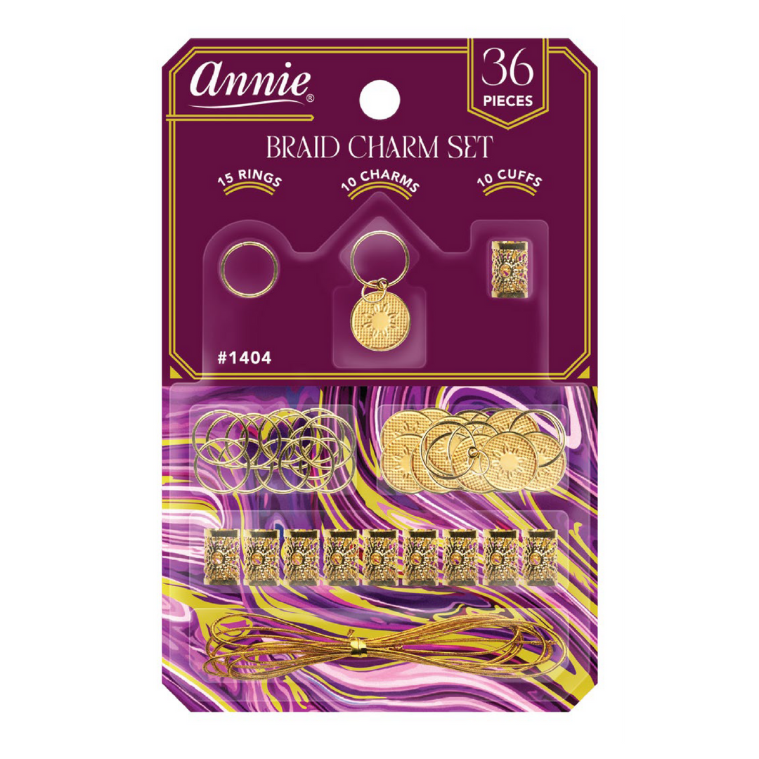 Annie Braid Charm Set, Floral Circle