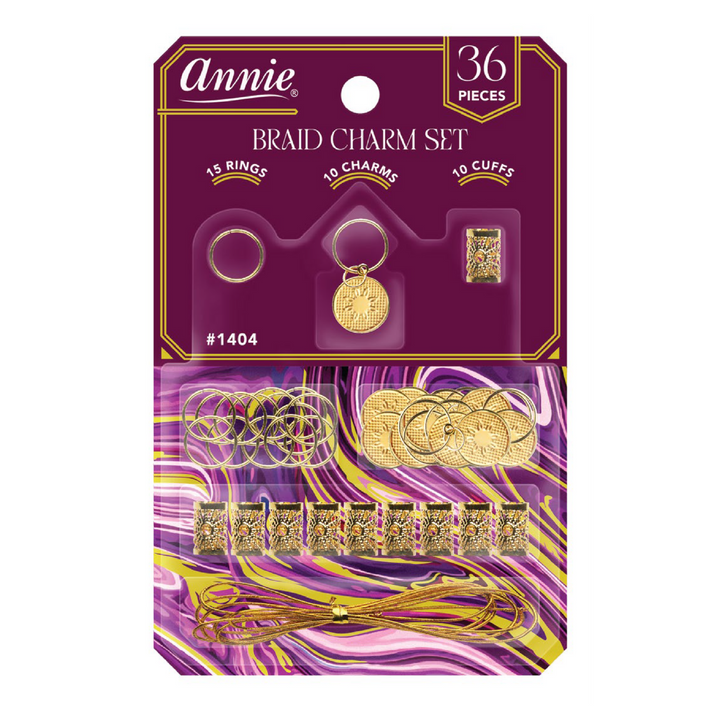 Annie Braid Charm Set, Floral Circle