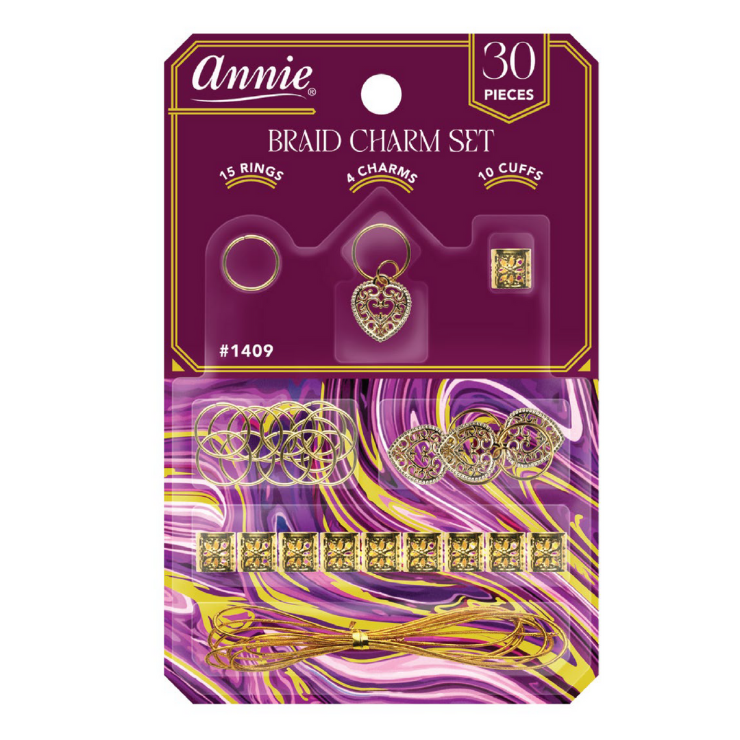 Annie Braid Charm Set, Heart