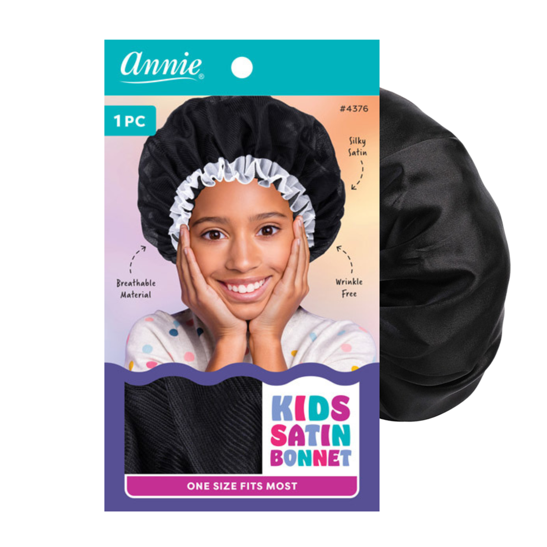 Annie Kids Satin Bonnet, 1 Count, Assorted Colors