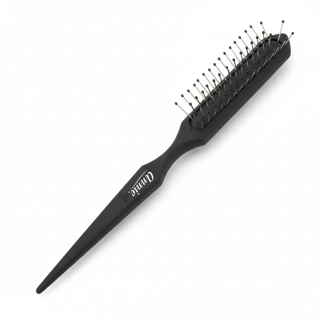 Annie Metal Wig Brush W/ Ball Tips, 1 Count, Black