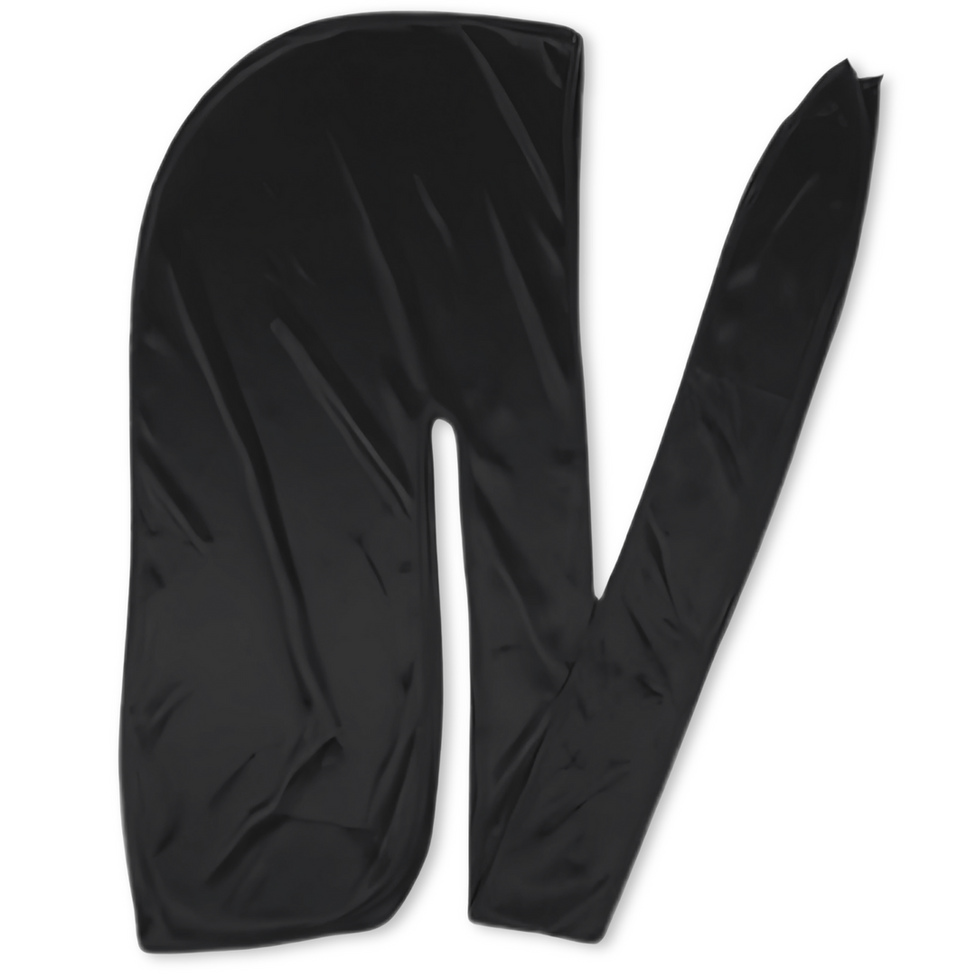 Mr. Durag Wave Maxx Silky Satin Durag, 1 Count, Black