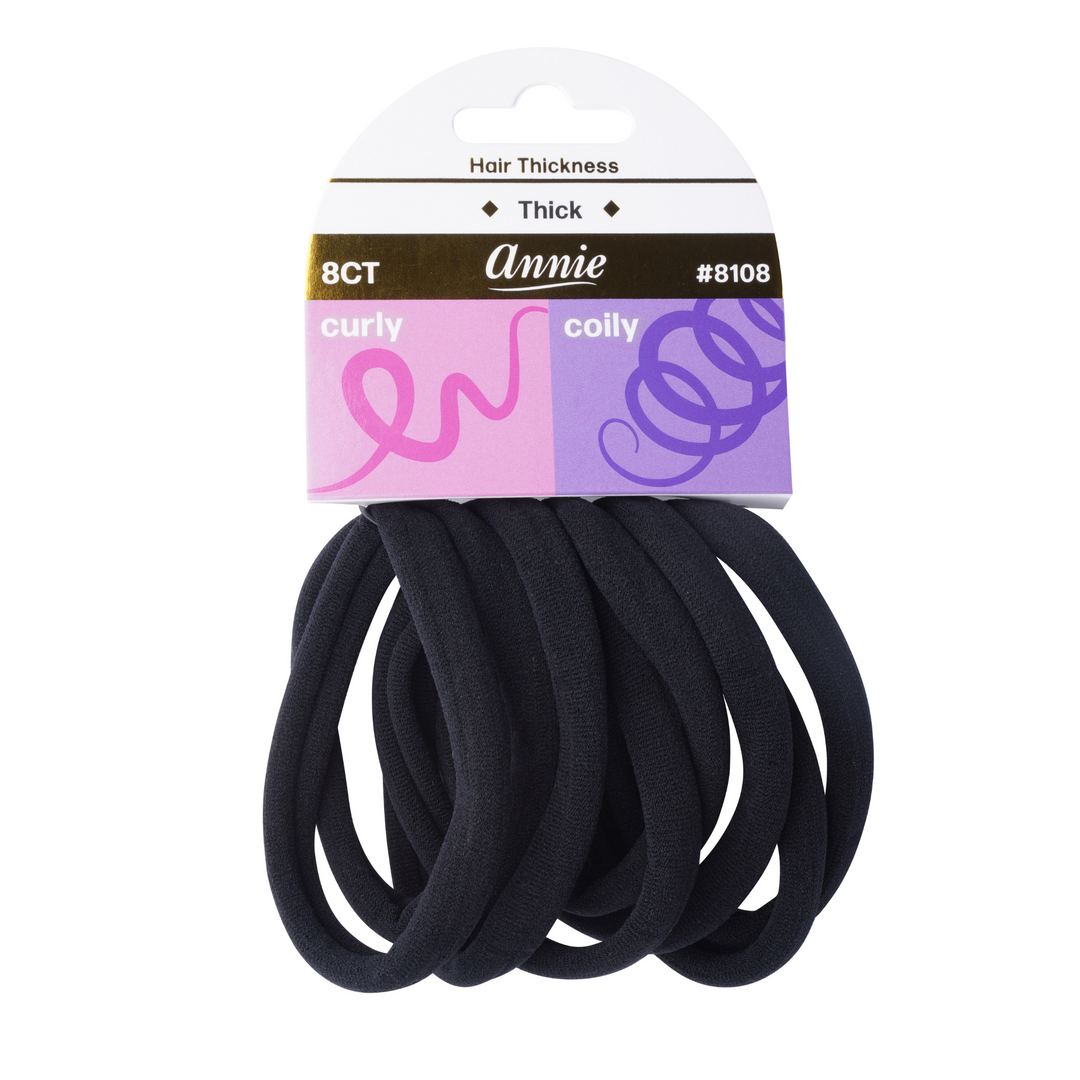 Annie Soft Ponytailer Long 8ct Black
