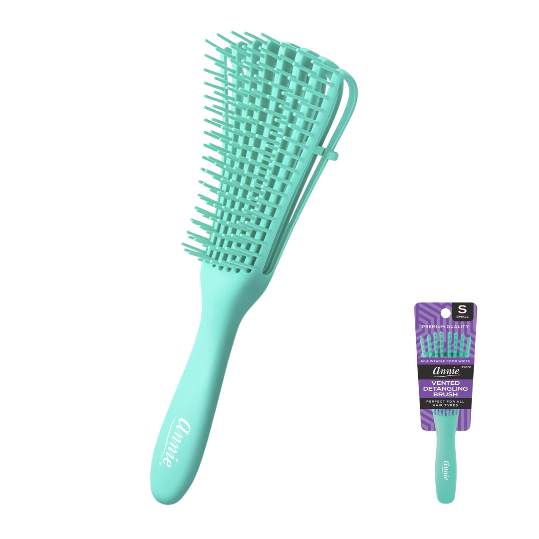 Annie Vented Detangler Brush Small, 1 Count, Assorted Colors