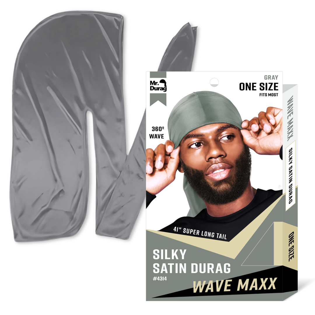 Mr. Durag Wave Maxx Silky Satin Durag, 1 Count, Assorted Colors