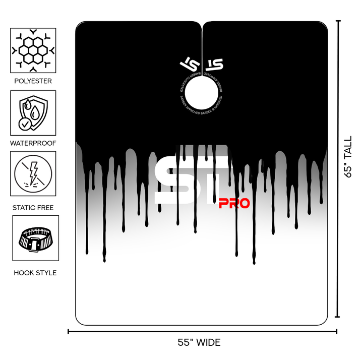 Pro Barber Cape/ Rubber Neck Series