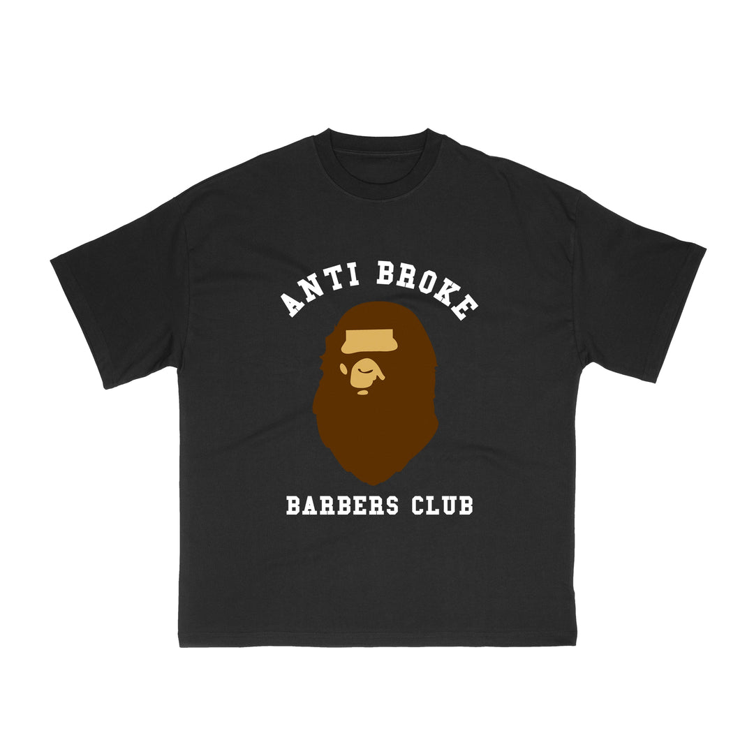 Barber Ape Tee - Black