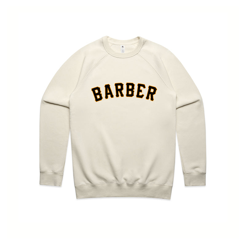 Jersey de cuello redondo Barber - Blanco roto 