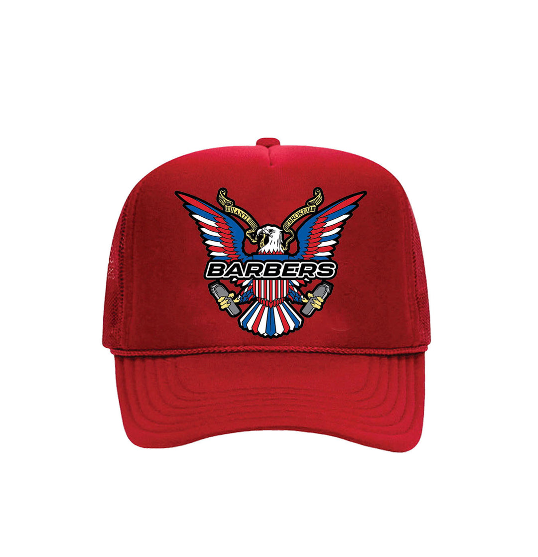Barbers Dipset Trucker - Red