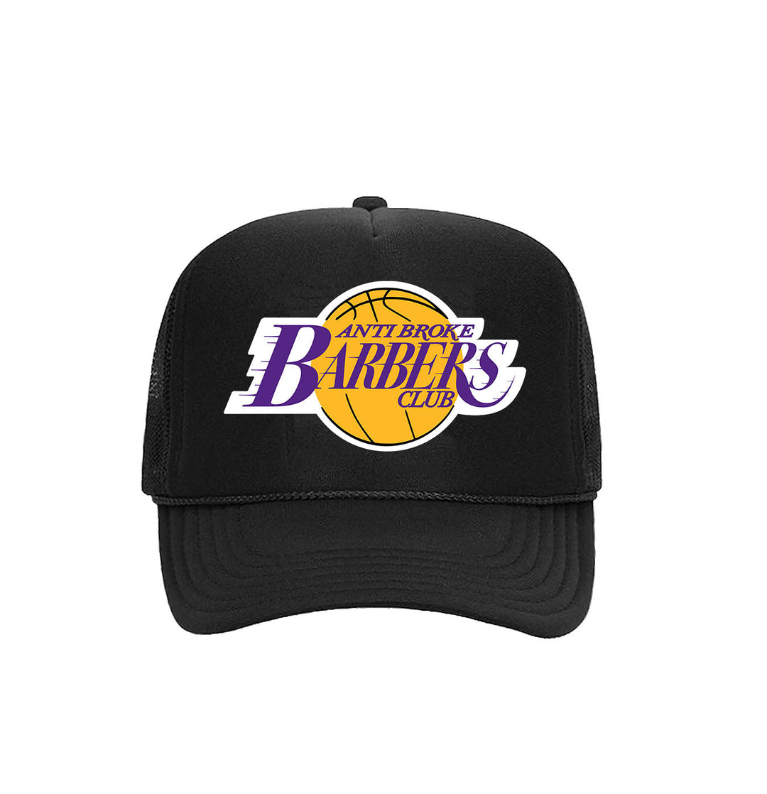 Lakers Barbers Trucker - Black