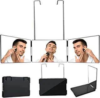 Black Ice Trifold 3-Way Self-Cut LED Mirror