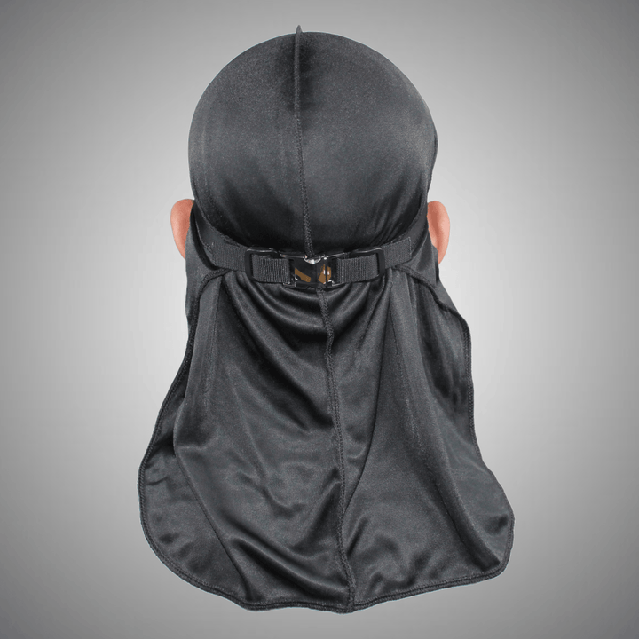 Premium Black Silky Durag