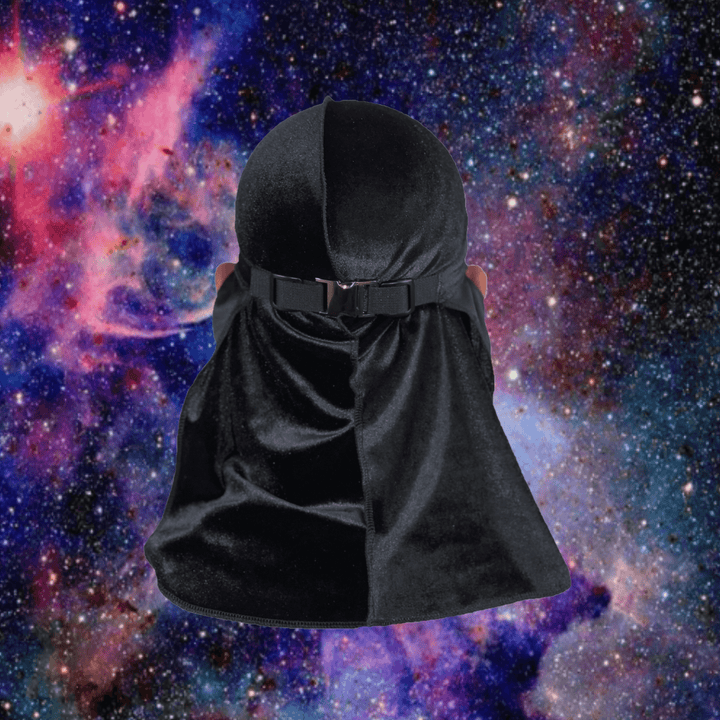 Premium Black Velvet Durag