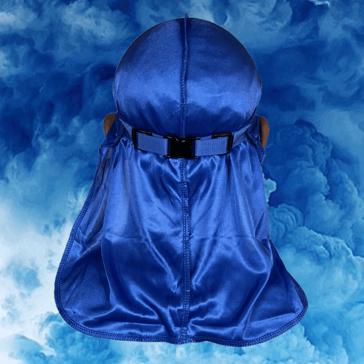 Premium Blue Silky Durag