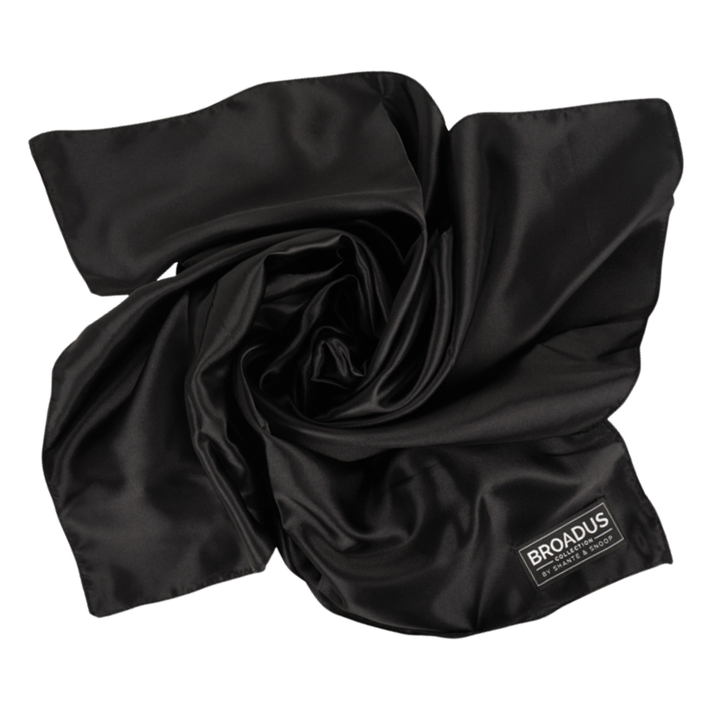 Broadus Collection Headwrap Scarf by Shante & Snoop Dogg, Black