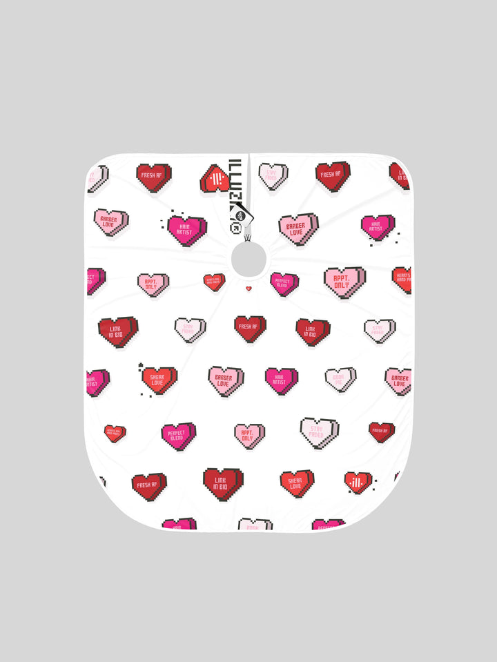 8-Bit Candy Hearts PRO Cape