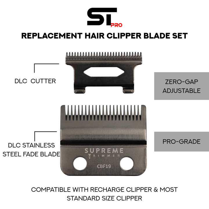 Replacement Fade Blade For Recharge Clipper