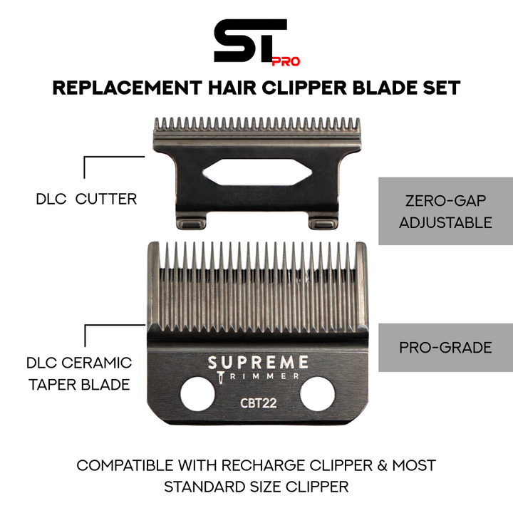 Replacement Taper Blade For Recharge Clipper