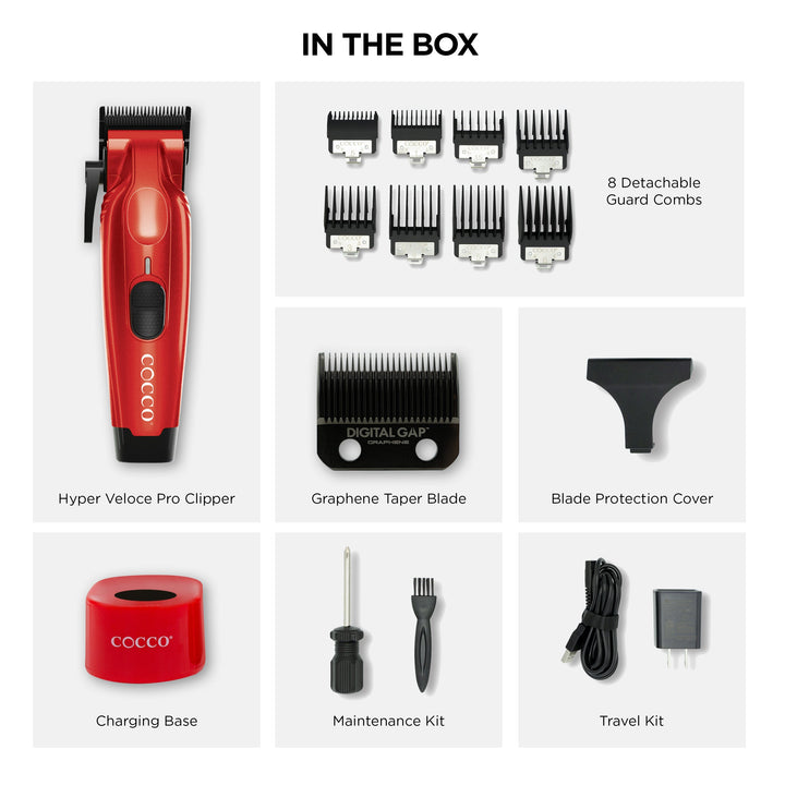 COCCO® Hyper Veloce Pro Clipper (Red)
