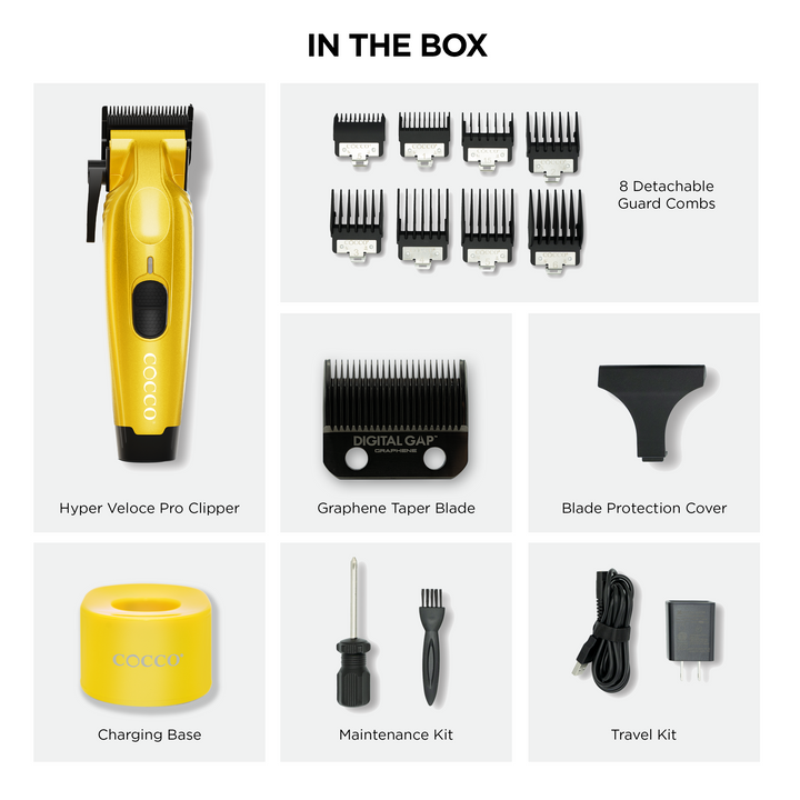 COCCO® Hyper Veloce Pro Clipper (Yellow)